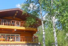 Photo of Деревянные коттеджи: идеальный дом на природе